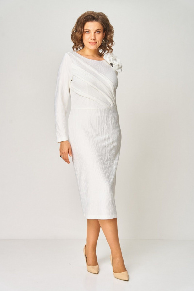 Платье Koketka i K 1523-1 белый - фото 5