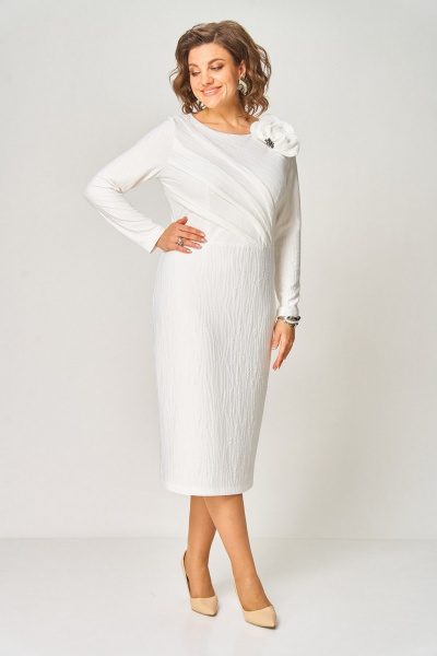 Платье Koketka i K 1523-1 белый - фото 3