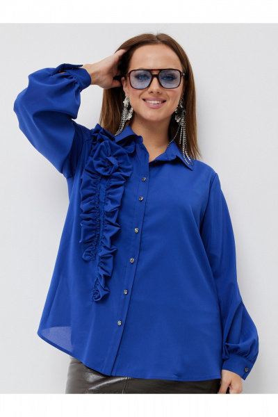 Блуза Condra 16300 васильковый - фото 1