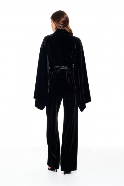 Кардиган ELLETTO LIFE 3917 черный - фото 9