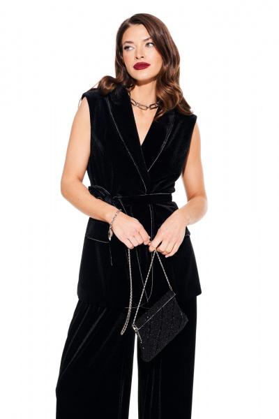 Жилет ELLETTO LIFE 3918 черный - фото 7