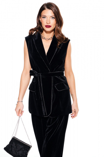 Жилет ELLETTO LIFE 3918 черный - фото 6