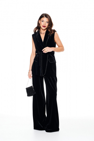 Жилет ELLETTO LIFE 3918 черный - фото 4