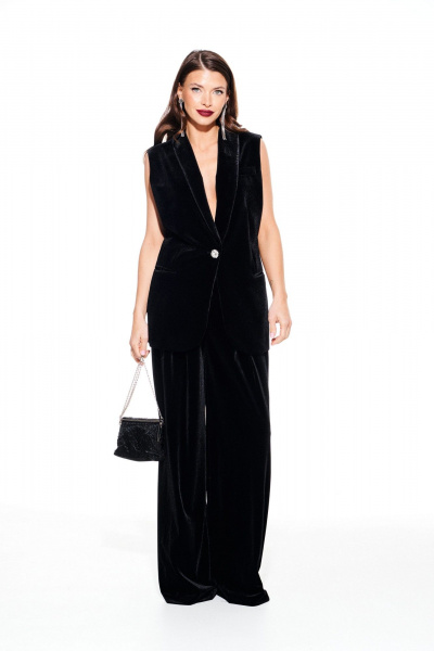 Жилет ELLETTO LIFE 3921 черный - фото 5