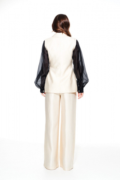 Жилет ELLETTO LIFE 3922 сливочный - фото 8