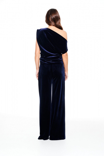 Блуза ELLETTO LIFE 3923 синий - фото 7