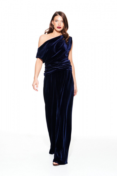 Блуза ELLETTO LIFE 3923 синий - фото 4