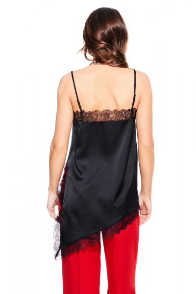 Блуза ELLETTO LIFE 3924 черный - фото 8