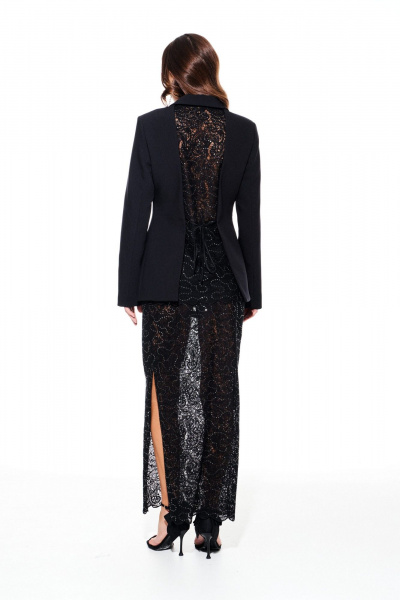 Жакет ELLETTO LIFE 3928 черный - фото 9