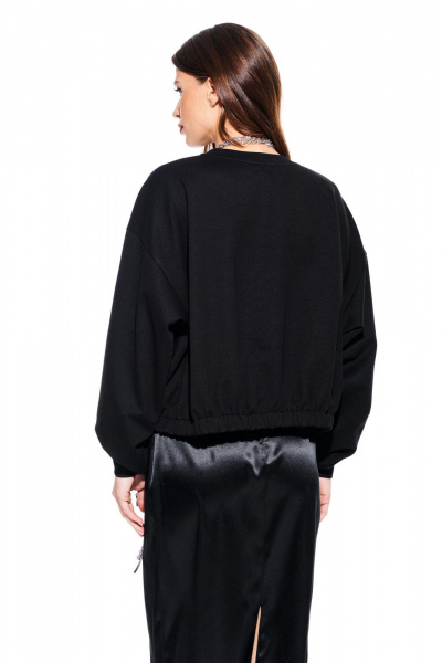 Свитшот ELLETTO LIFE 3929 черный - фото 6