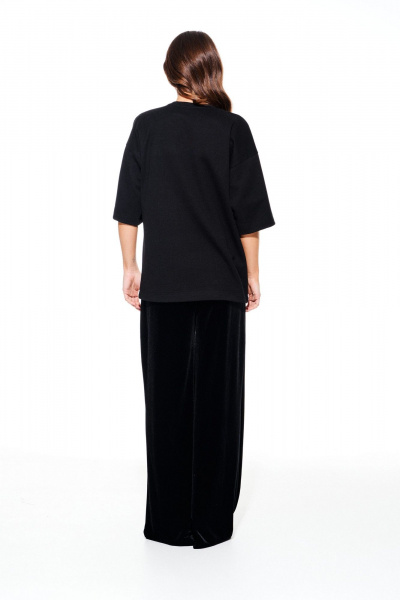 Джемпер ELLETTO LIFE 3937 черный - фото 7