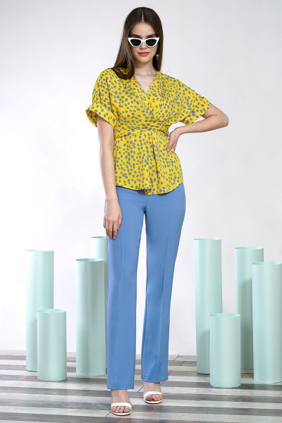 Блуза, брюки Alani Collection 1416 - фото 1