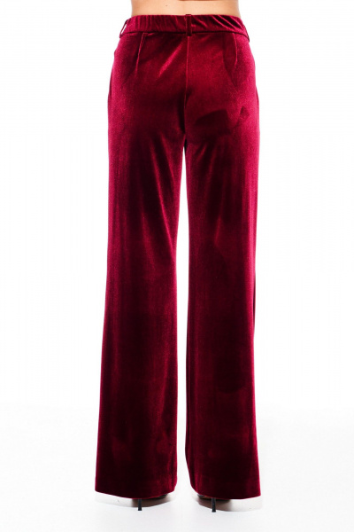 Брюки, жакет ELLETTO LIFE 5322 вишня - фото 9