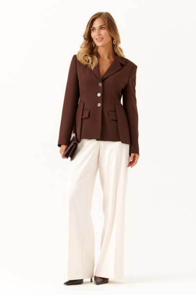 Жакет Панда 109633 шоколад - фото 1