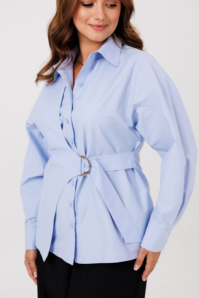 Рубашка Marshop М203 голубой - фото 23