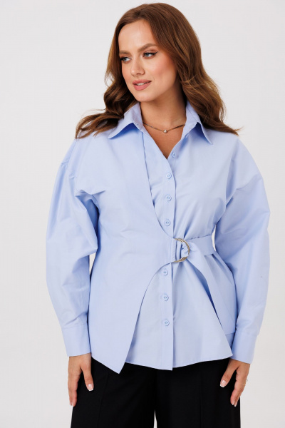Рубашка Marshop М203 голубой - фото 18