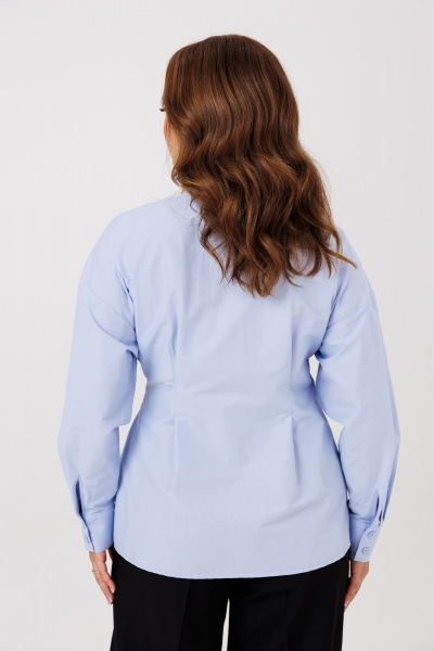 Рубашка Marshop М203 голубой - фото 6