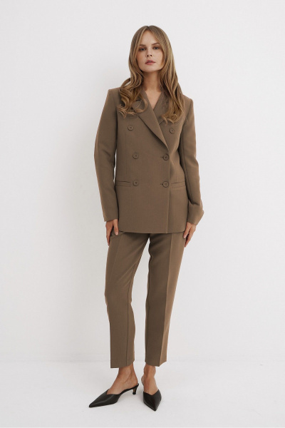 Брюки, жакет PiRS 5747 капучино - фото 5