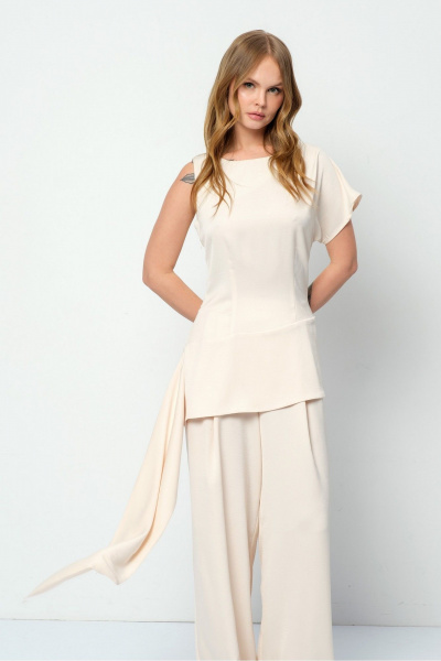 Блуза PiRS 5817 бежевый - фото 1