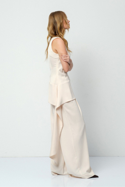 Брюки PiRS 5818 бежевый - фото 3