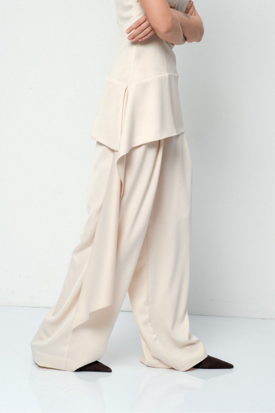 Брюки PiRS 5818 бежевый - фото 2