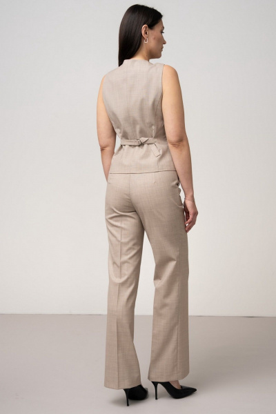 Брюки FASHION CENTRE Шр-4116 песочный - фото 5