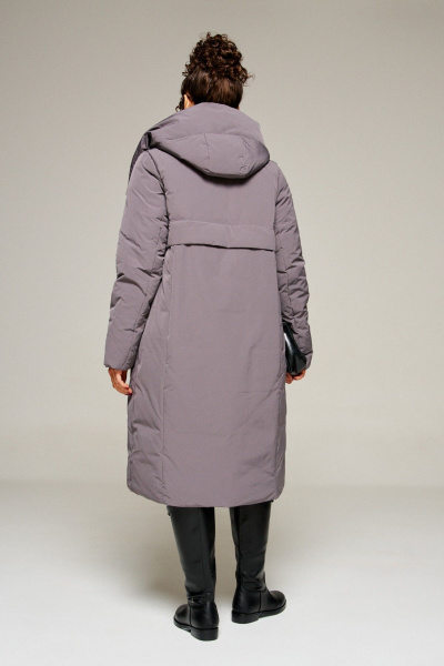 Пальто Beautiful&Free 8023 дымчато-лиловый - фото 10