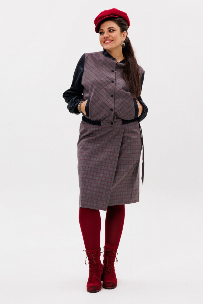 Бомбер Anelli 1378 винчестер - фото 10