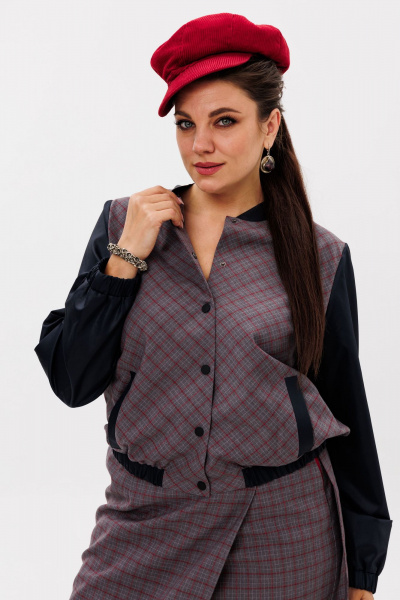 Бомбер Anelli 1378 винчестер - фото 9