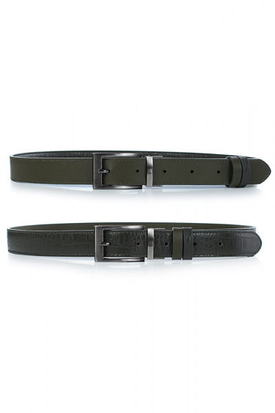 Ремень Galanteya 21818.25с2114к45 2р олив.т/оливк - фото 4