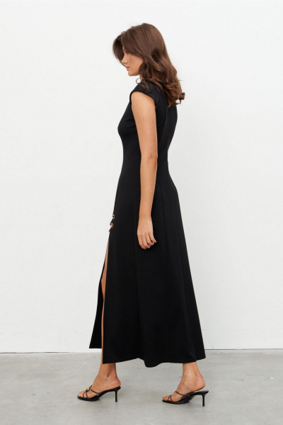 Платье KaVaRi 1131 черный - фото 5