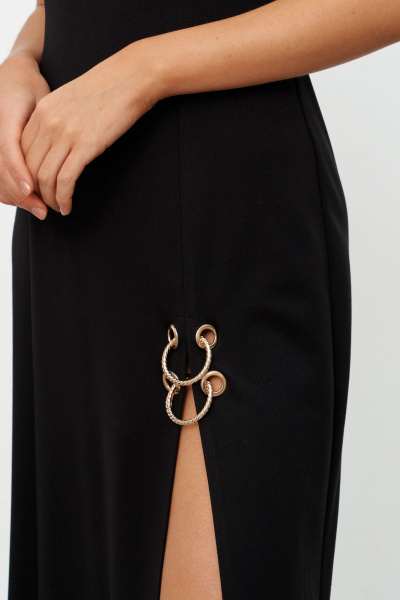 Платье KaVaRi 1131 черный - фото 4