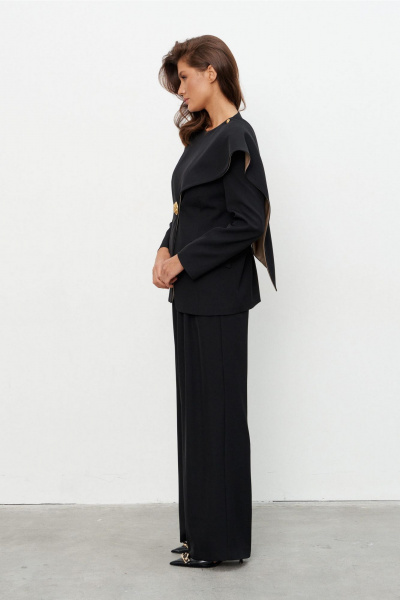 Брюки, жакет KaVaRi 8053 черный - фото 7