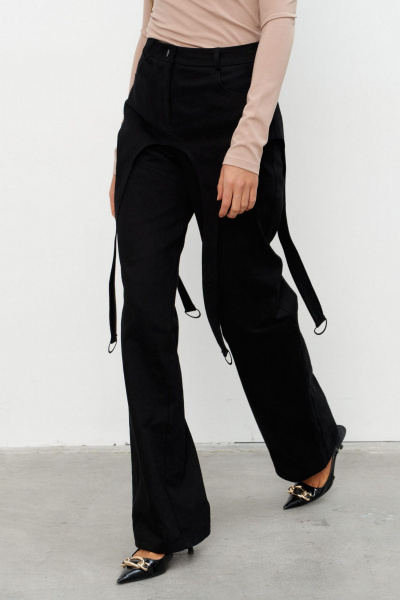 Брюки KaVaRi 3015 черный - фото 8