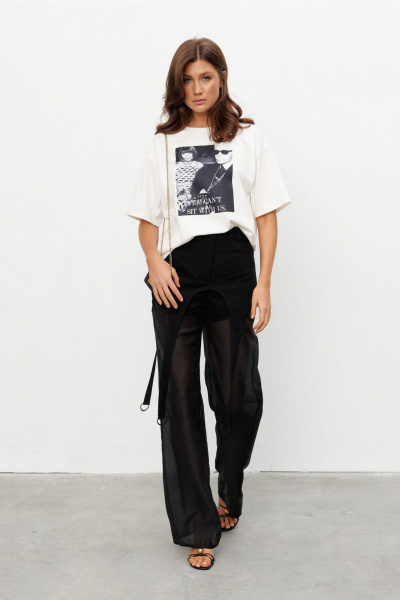 Брюки KaVaRi 3016 черный - фото 1