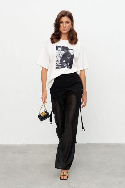 Футболка KaVaRi 4024 белый - фото 4