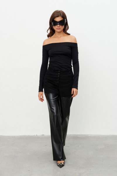 Джемпер KaVaRi 7007 черный - фото 6