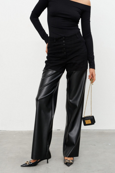 Джемпер KaVaRi 7007 черный - фото 2