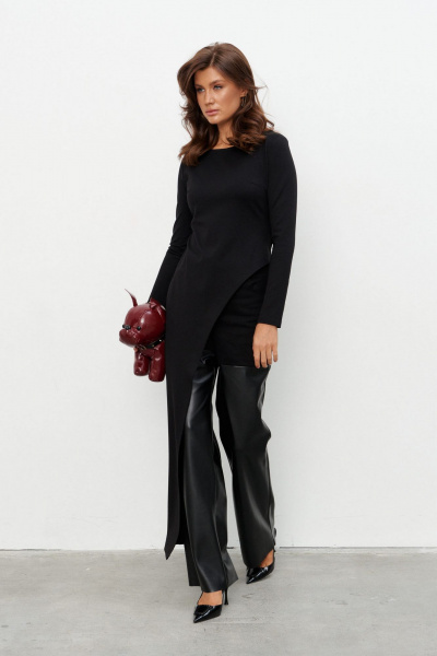 Брюки KaVaRi 3014 черный - фото 4