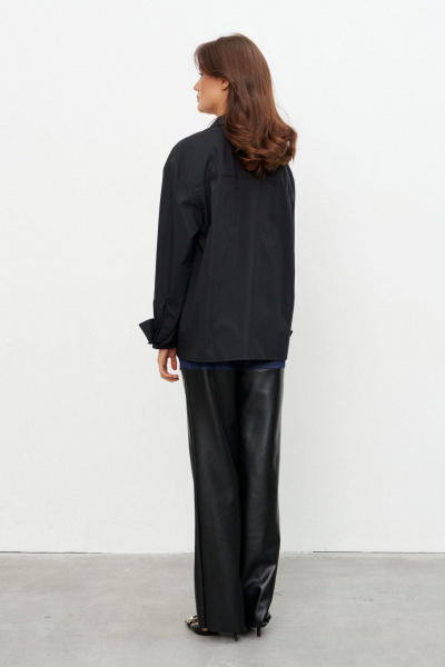 Брюки KaVaRi 3014.2 темно-синий_черный - фото 6