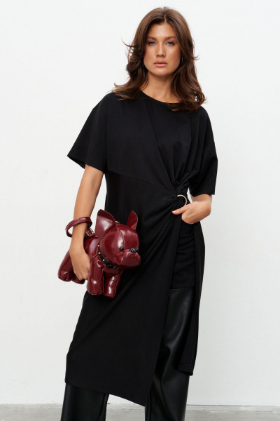 Платье KaVaRi 1136 черный - фото 17