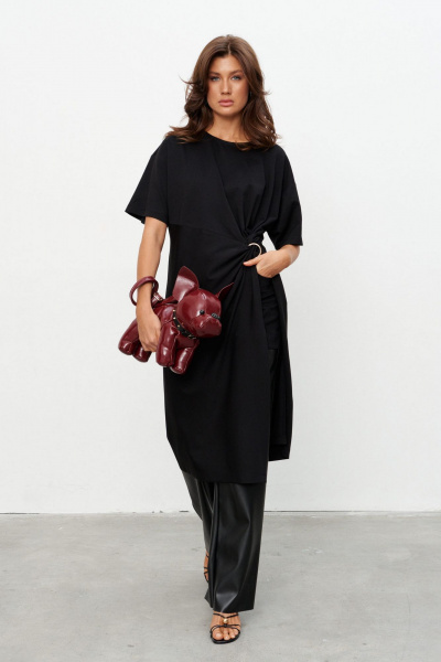 Платье KaVaRi 1136 черный - фото 16