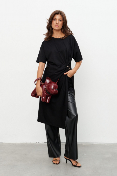 Платье KaVaRi 1136 черный - фото 15