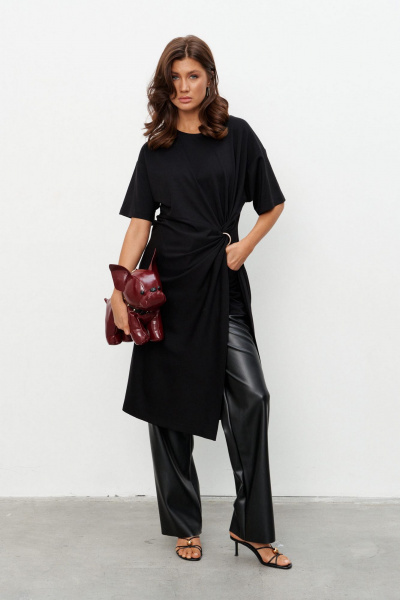 Платье KaVaRi 1136 черный - фото 14