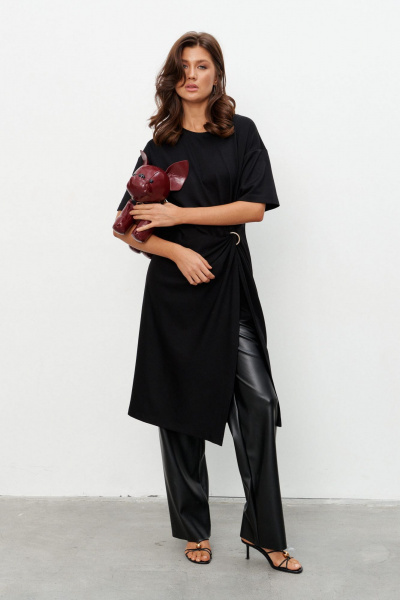 Платье KaVaRi 1136 черный - фото 13