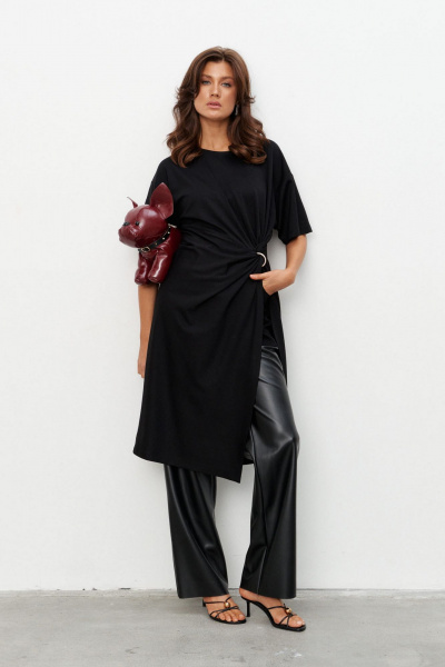 Платье KaVaRi 1136 черный - фото 12