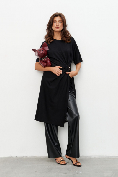 Платье KaVaRi 1136 черный - фото 11