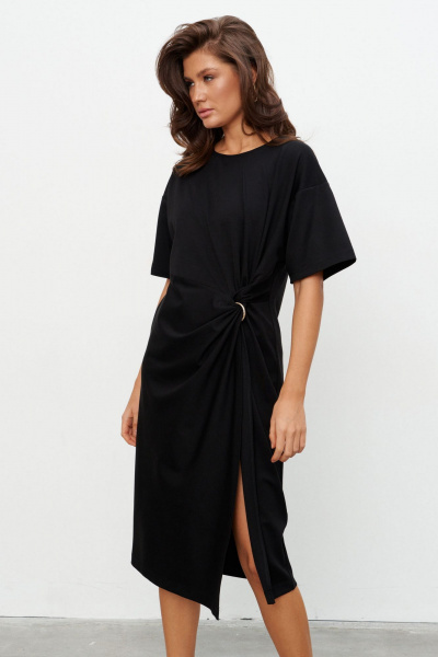 Платье KaVaRi 1136 черный - фото 7