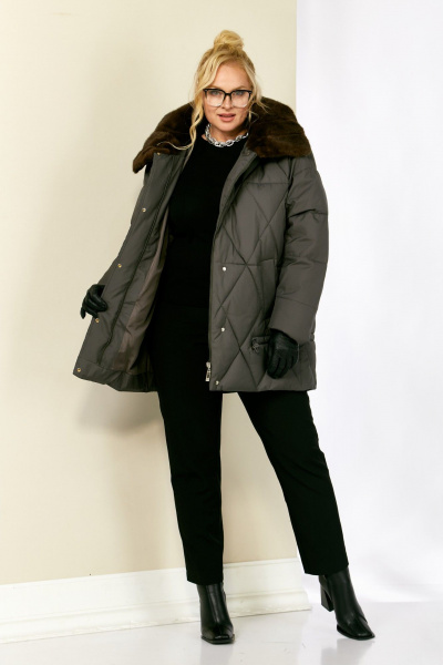 Куртка Shetti 2207 графит - фото 7