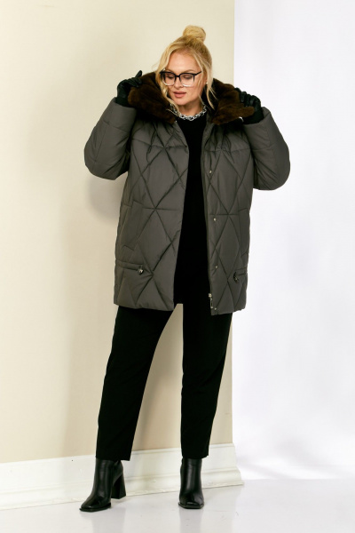 Куртка Shetti 2207 графит - фото 2